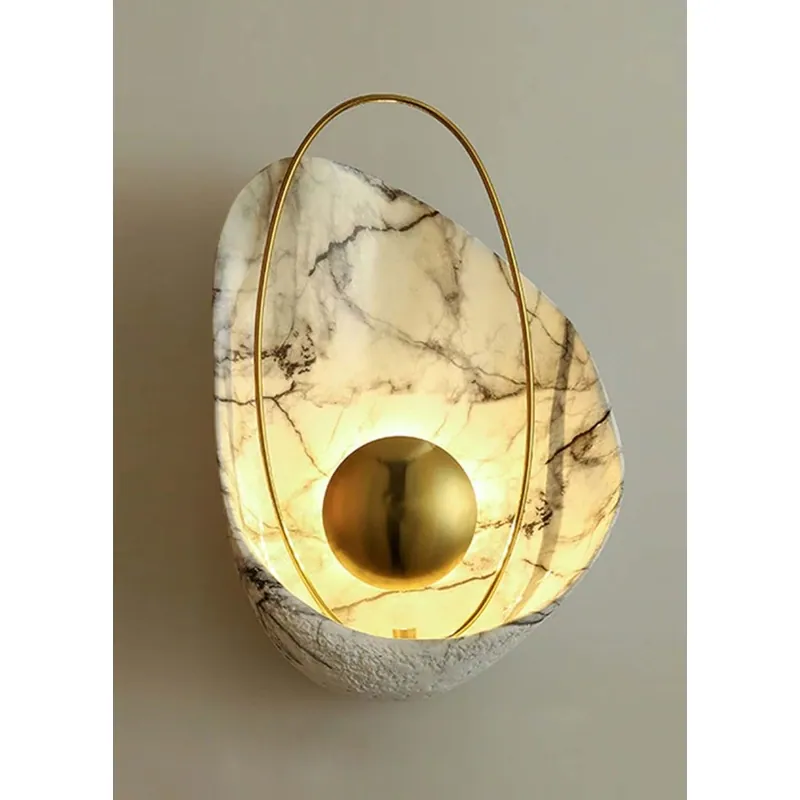 Luminous Marble Wall Light