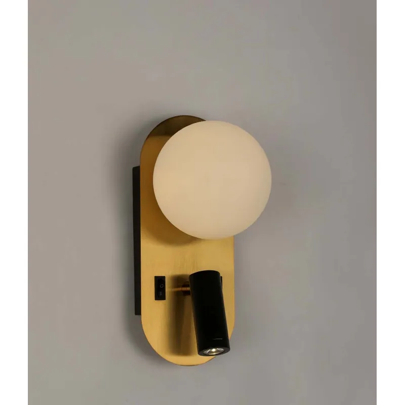 Luna Orb Wall Light