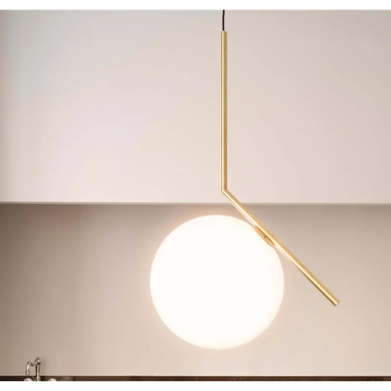 Lunar Disk Aura Pendant Light