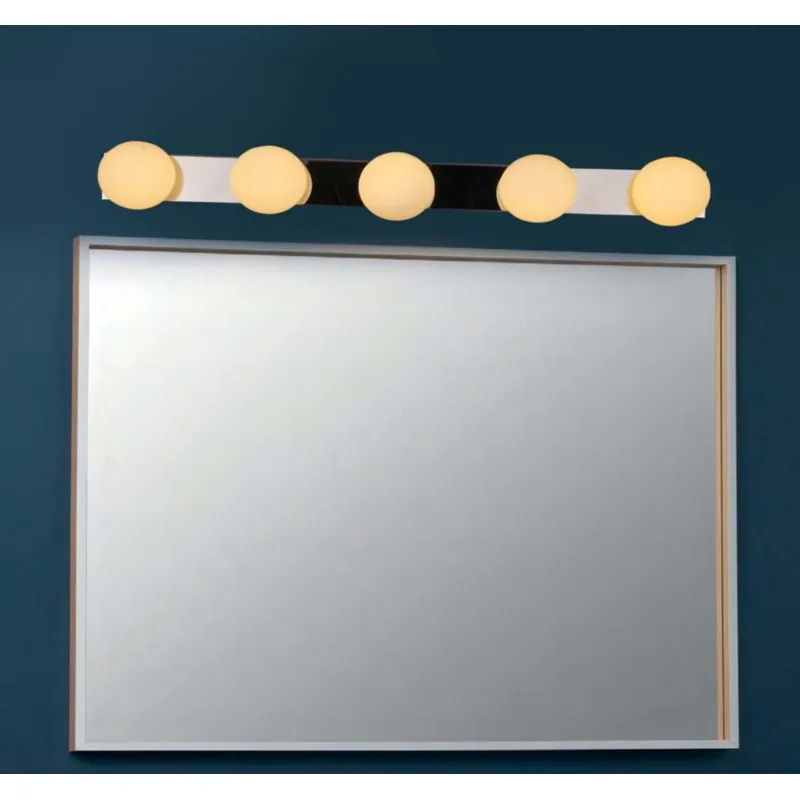 LuxeBeam Chrome Wall Light