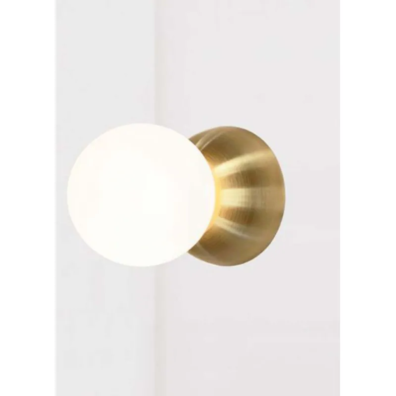 LuxeGlow Glass Wall Light