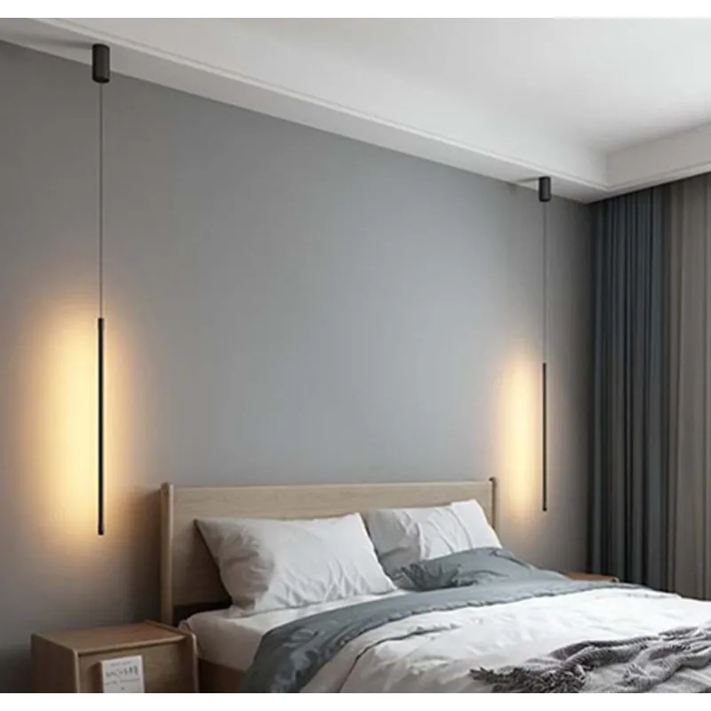 Midnight Column Lumen Linear Pendant Light
