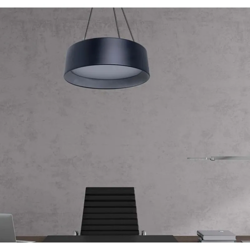 Midnight Drum Aura Pendant Light