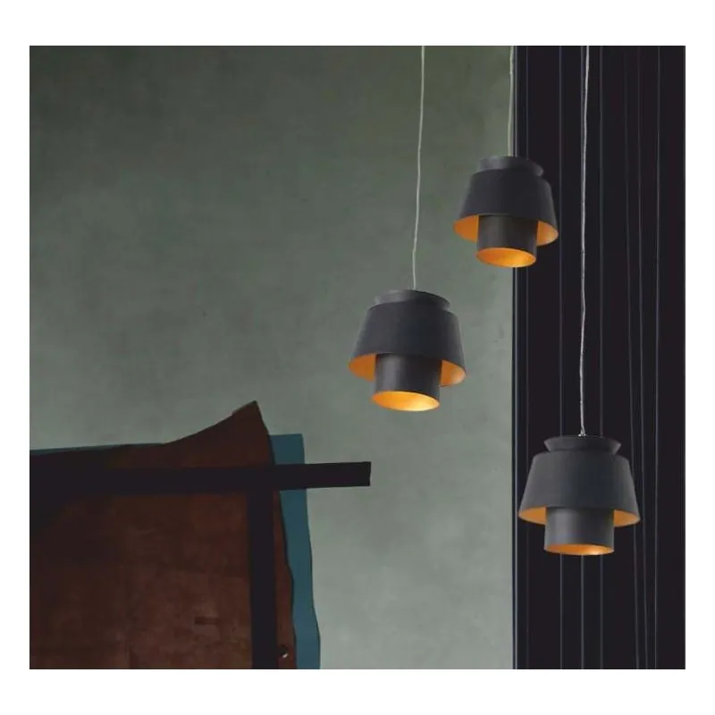 Midnight Glimmer Trio Cluster Pendant Light