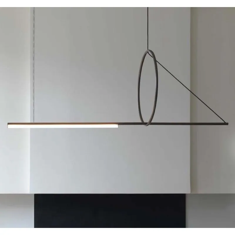 Midnight Orbit Line Linear Pendant Light