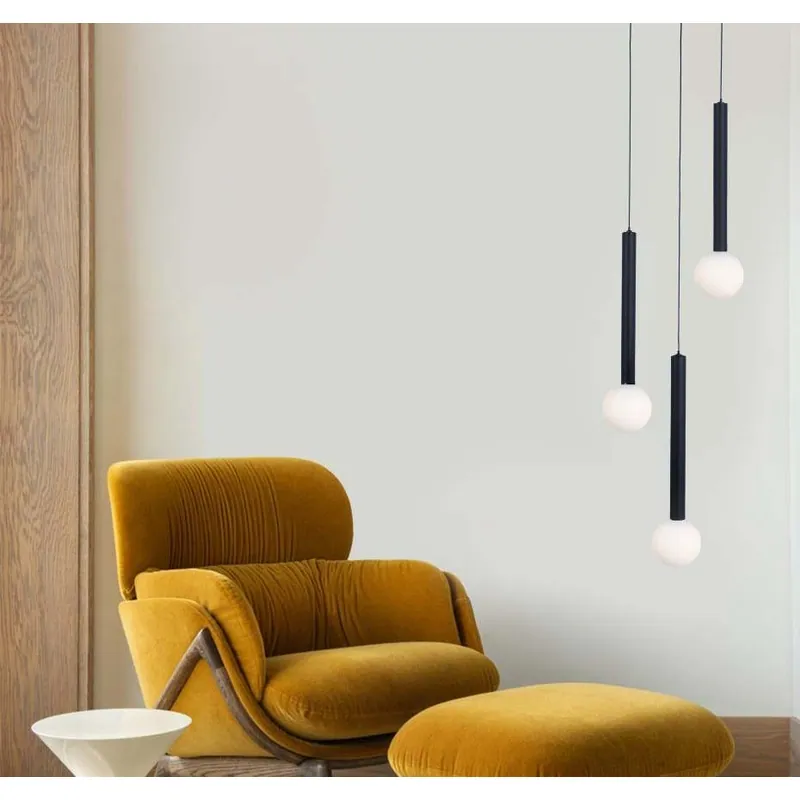 Midnight Star Drop Cluster Pendant Light