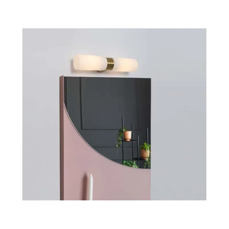 Modern Halo Glass Wall Sconce