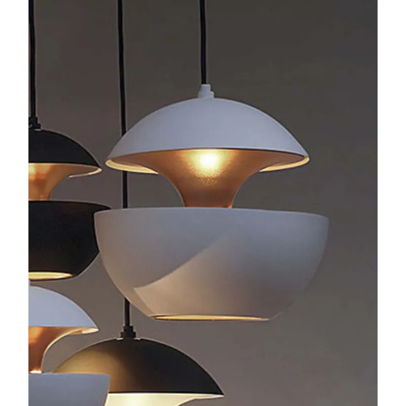 Moon Beam Gold Pendant Light
