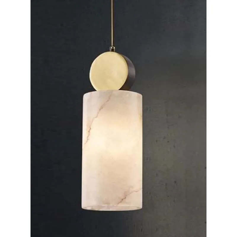 Onyx Cylinder Glow Pendant Light