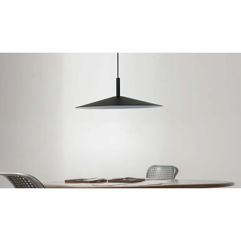 Pristine Halo Disc Pendant Light