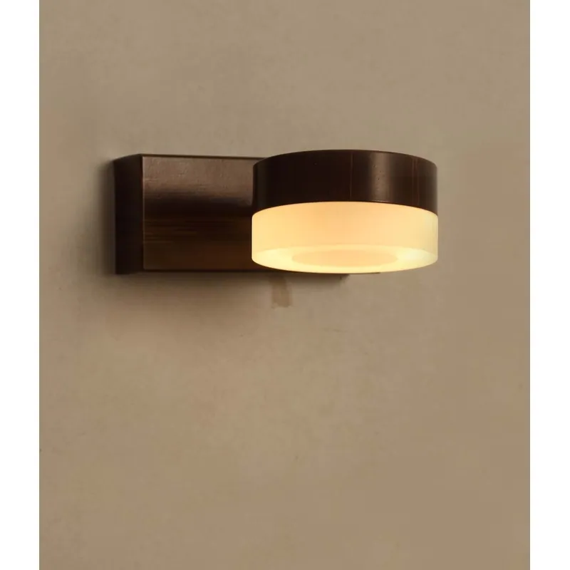 Rustic Glow LED Wall Light