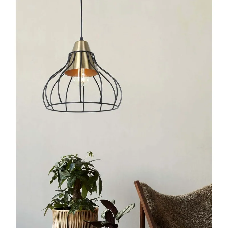 Shadowed Heart Glow Pendant Light