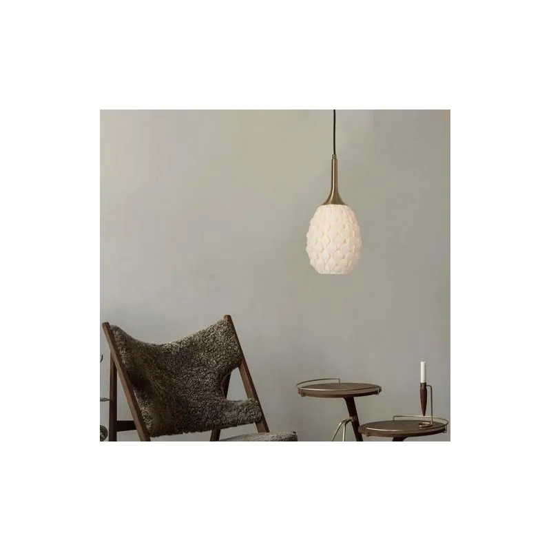Single Pearl Glow Pendant Light
