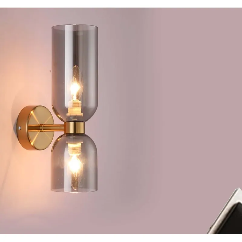 Smoky Embrace Wall Light