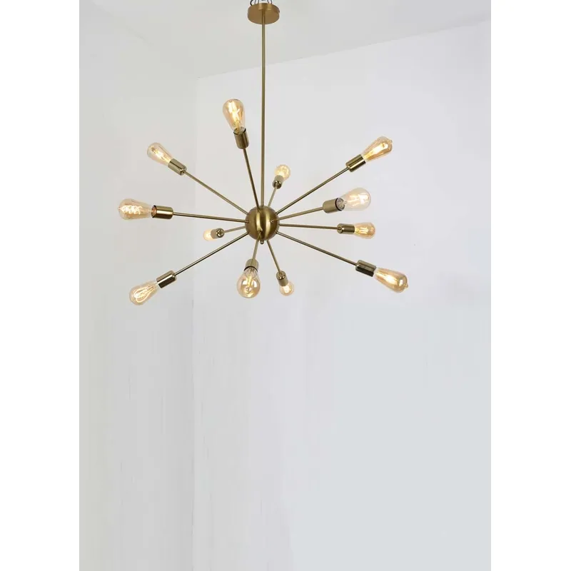 Solar Flare Modern Chandelier