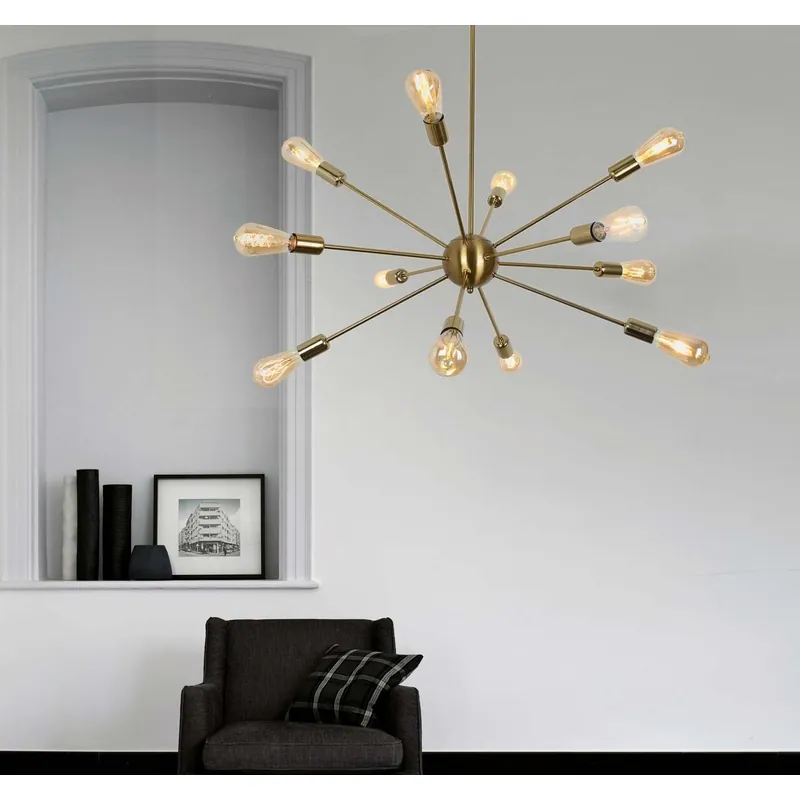 Solar Flare Modern Chandelier