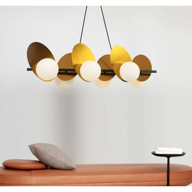 The Aurelia Orbital Cascade Chandelier