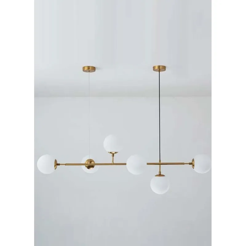 The Aurora Glass Halo Chandelier