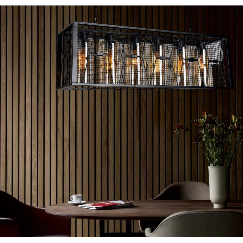 The Eclipse Grid Chandelier