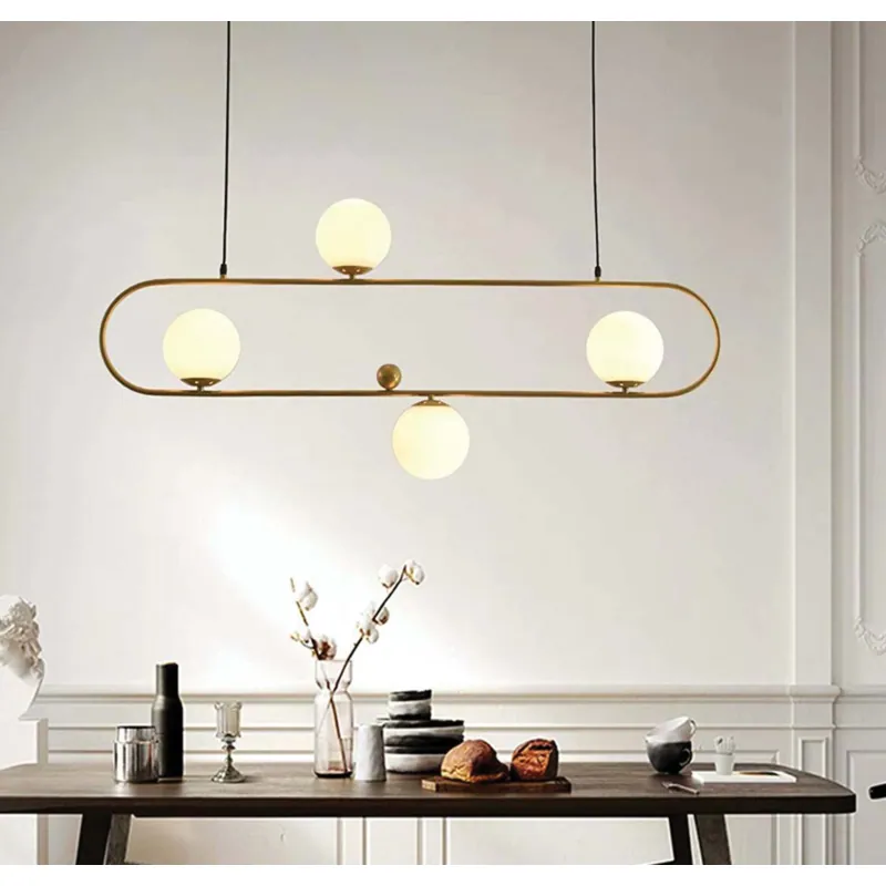 The Elara Orb Chandelier