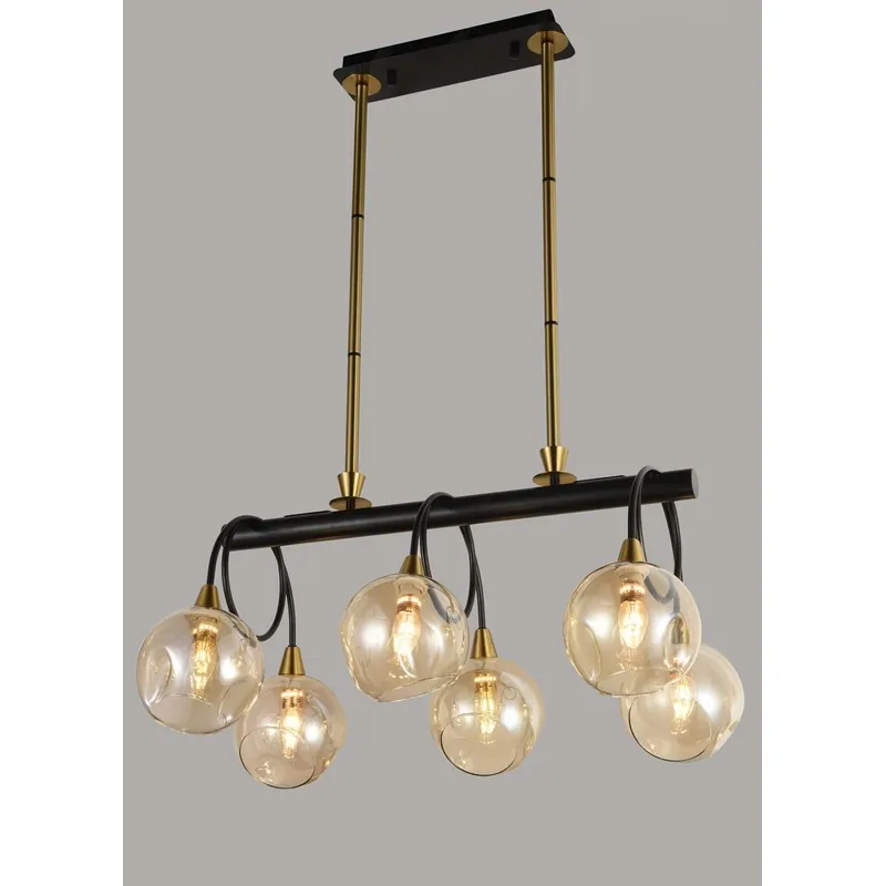 The Orion Glass Chandelier
