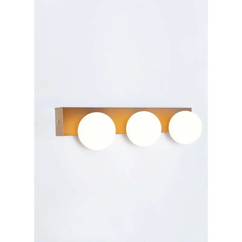 Trio Elegance Brass Mirror Light