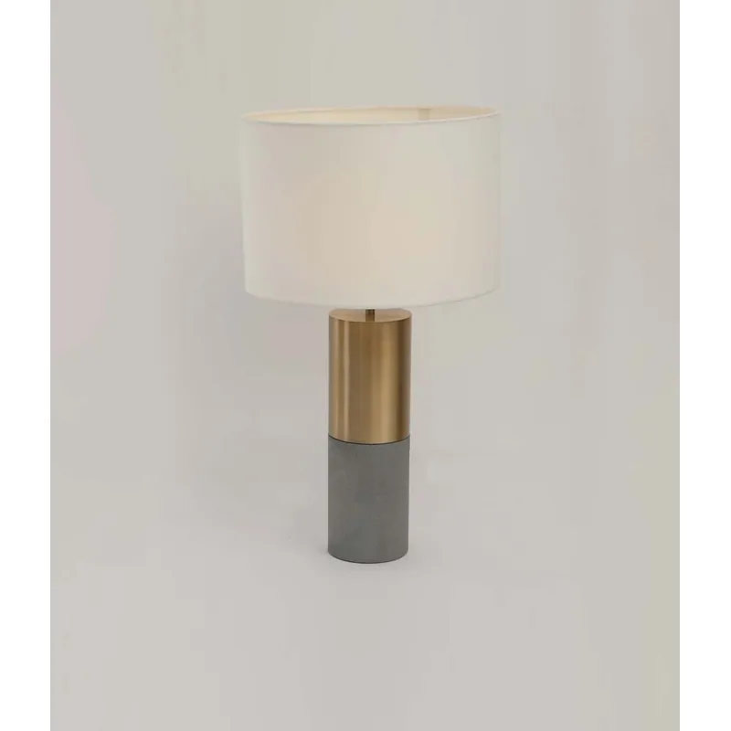 Urban Earth Modern Drum Table Lamp