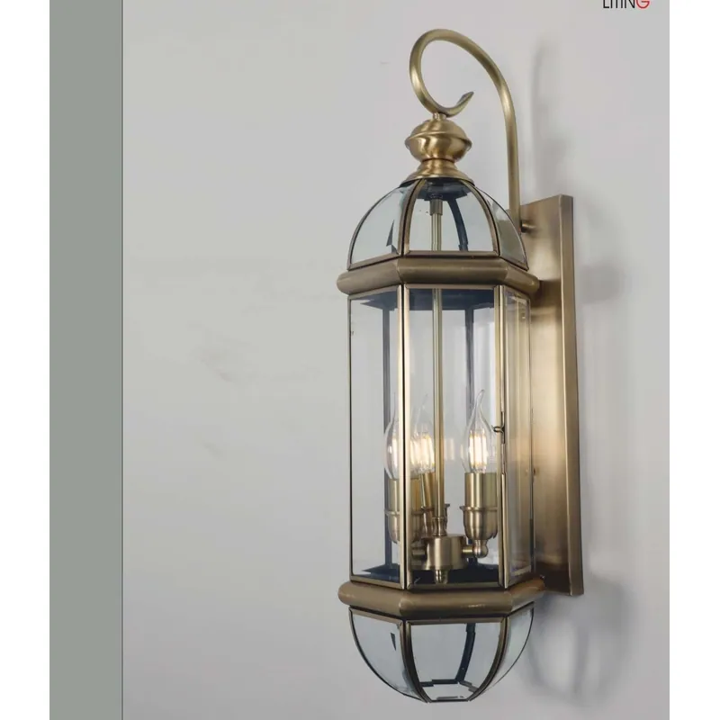 Vintage Lantern Wall Sconce