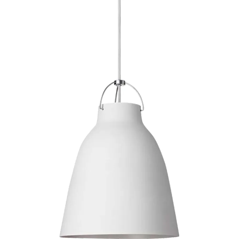 White Lining Pendant Light