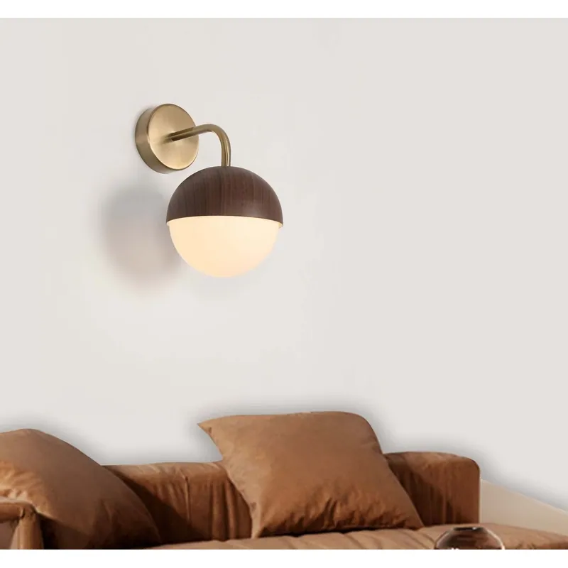 Wooden Glow Wall Light