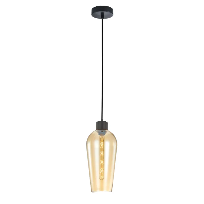 Amber Spire Pendant Light