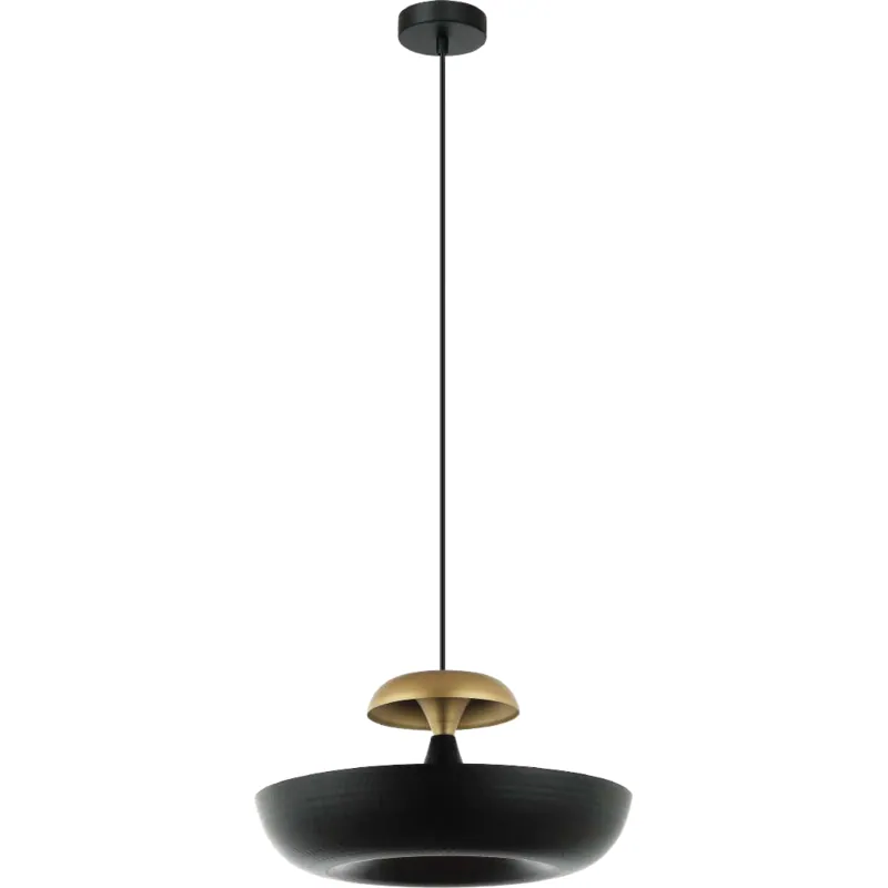 Black and Gold Harmony Pendant Light