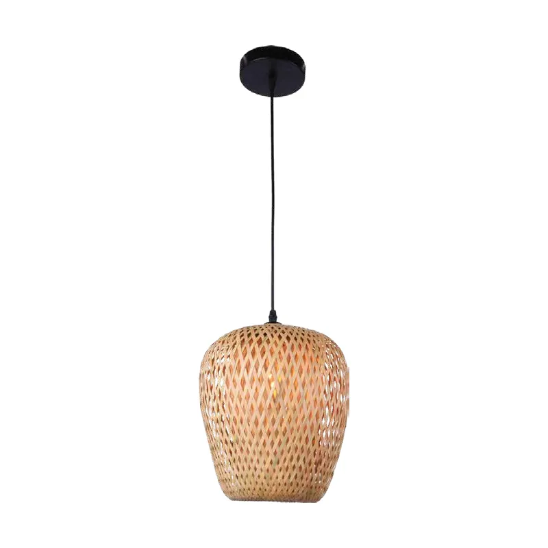 Cane Blossom Bell Pendant Light