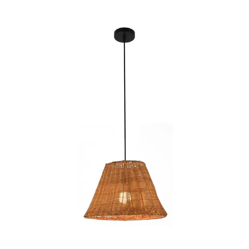 Cane Drum Glow Pendant Light