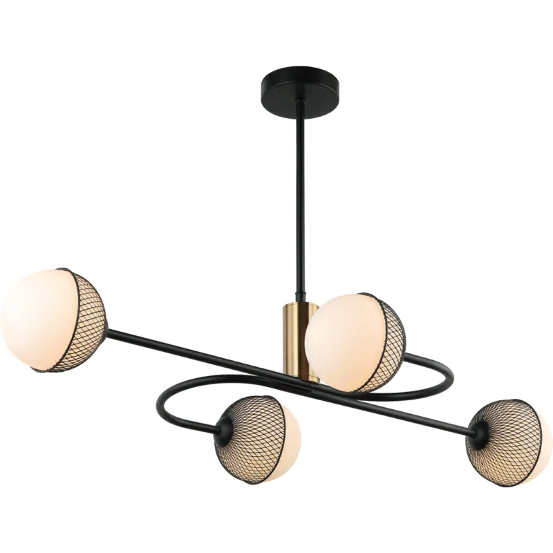 Cosmic Flow Orb Chandelier
