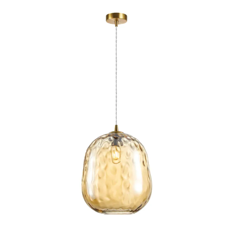 Fireside Ripple Pendant Light