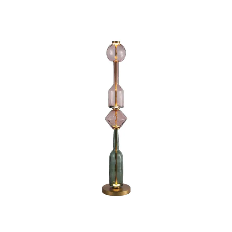 Gemstone Tower Sculptural LED Floor Lamp