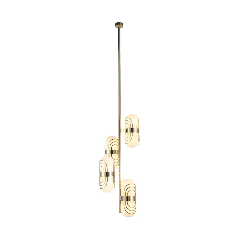 Gilded Bloom Chandelier