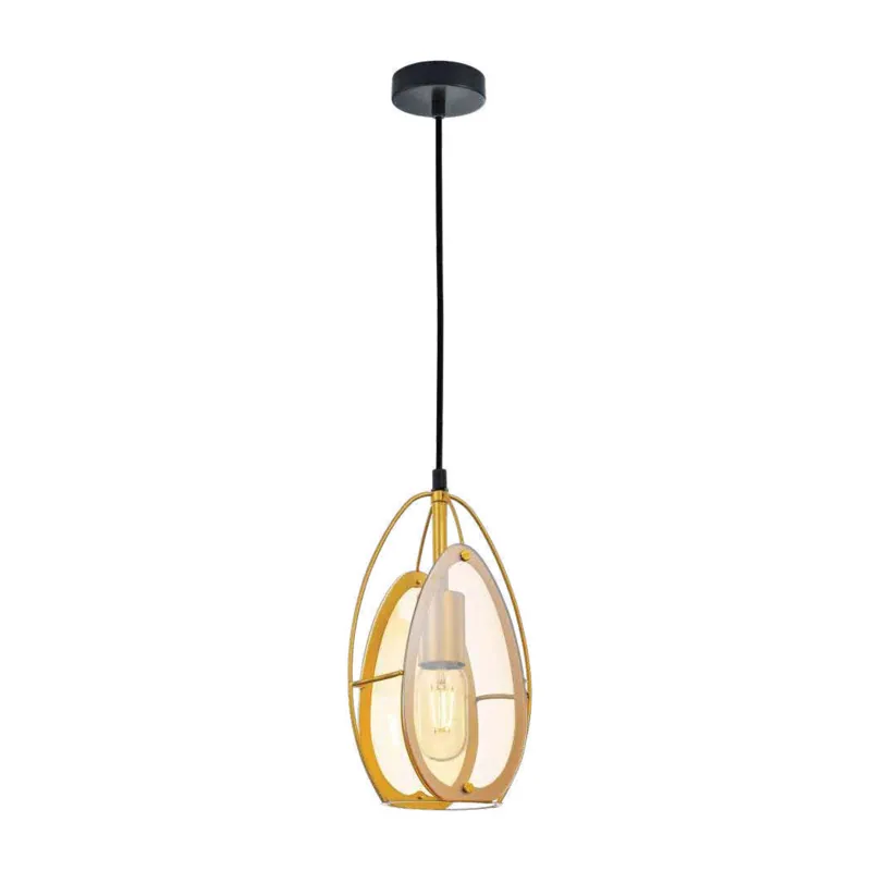 Gold Embrace Orb Pendant Light
