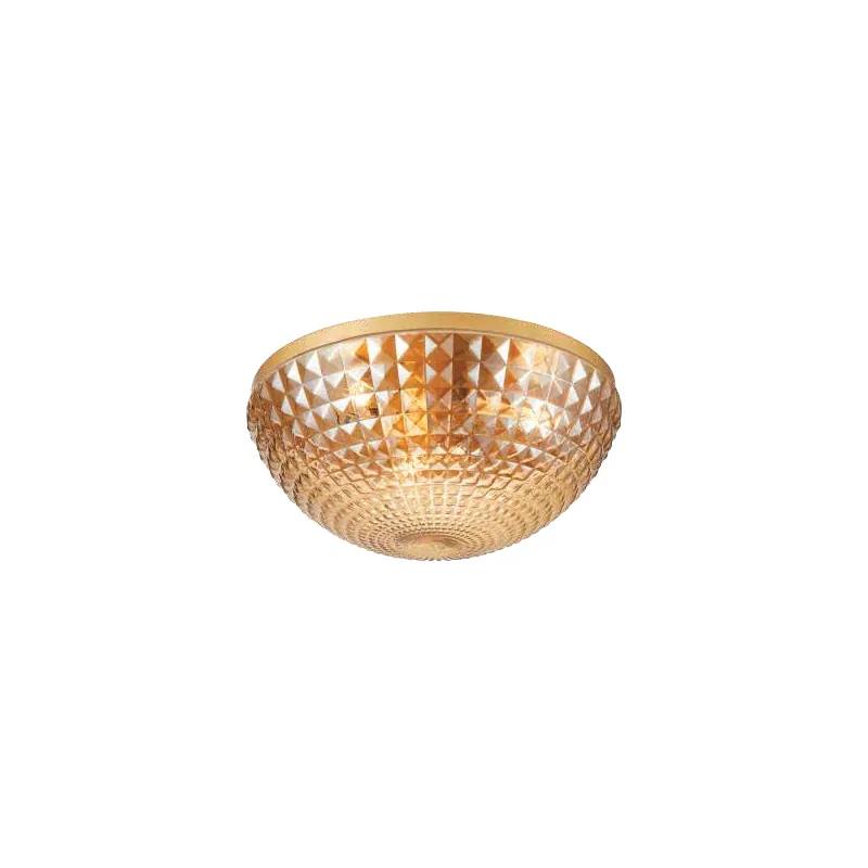 Golden Amber Radiance Modern Ceiling Light