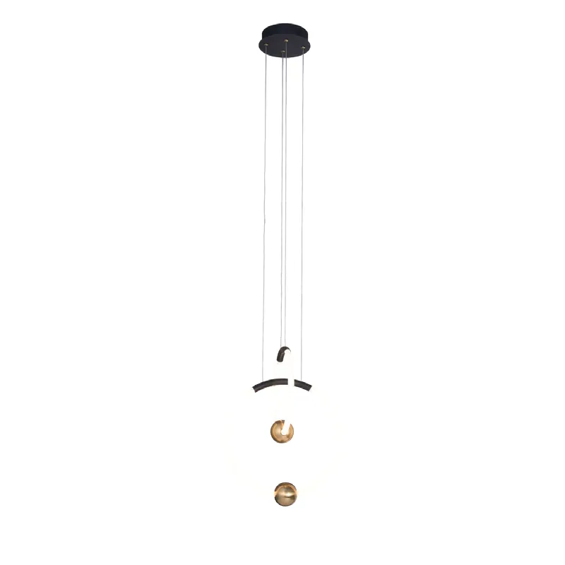 Golden Balance Chandelier