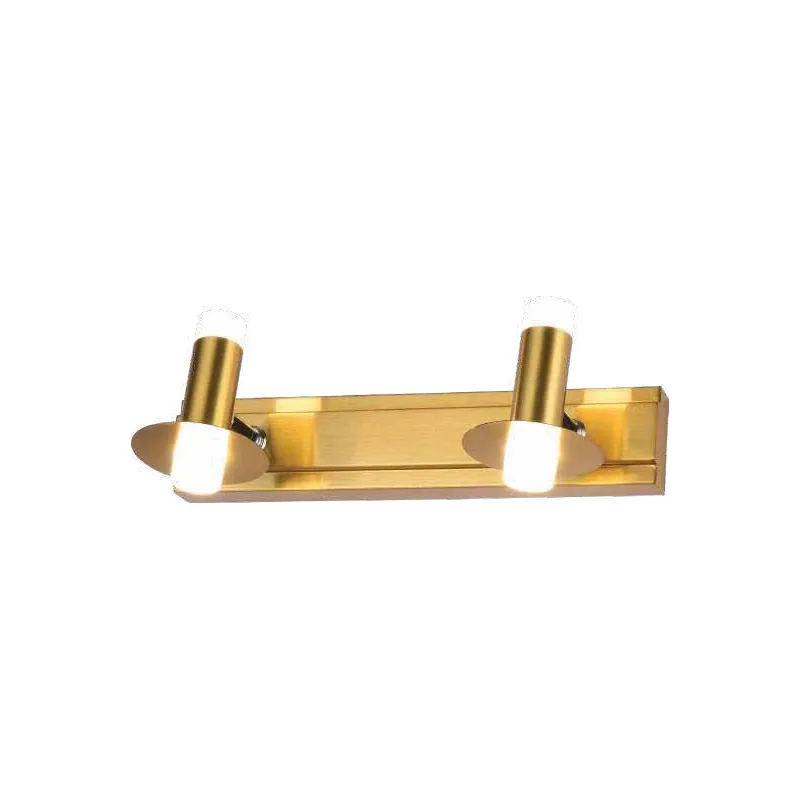 Golden Clarity Duet Modern LED Mirror Light
