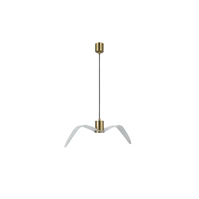 Golden Glide Pendant Light