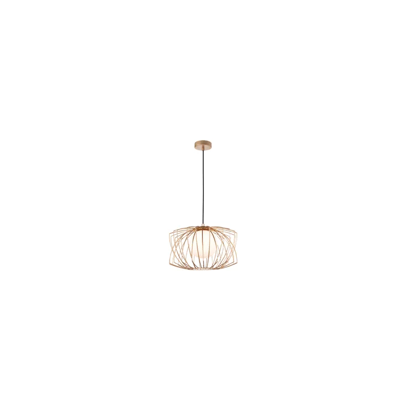 Golden Mist Orb Pendant Light
