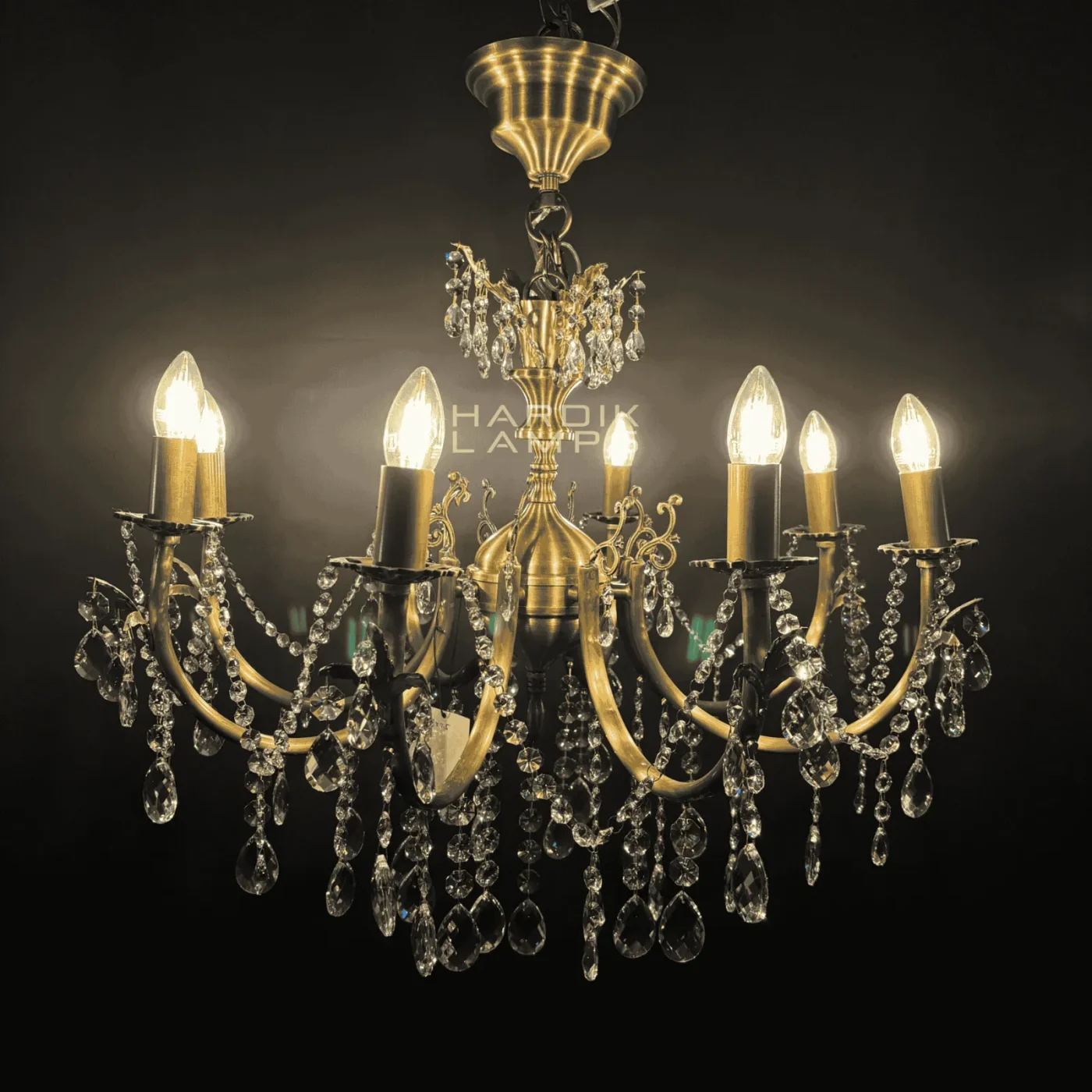 Golden Opulence Chandelier