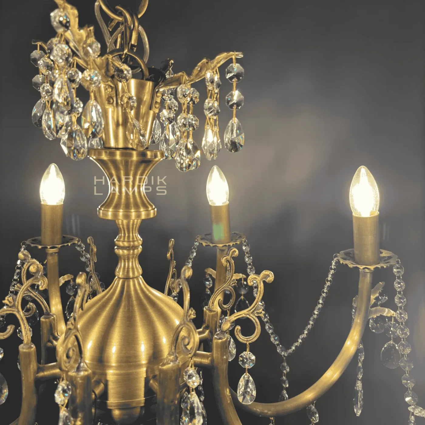 Golden Opulence Chandelier