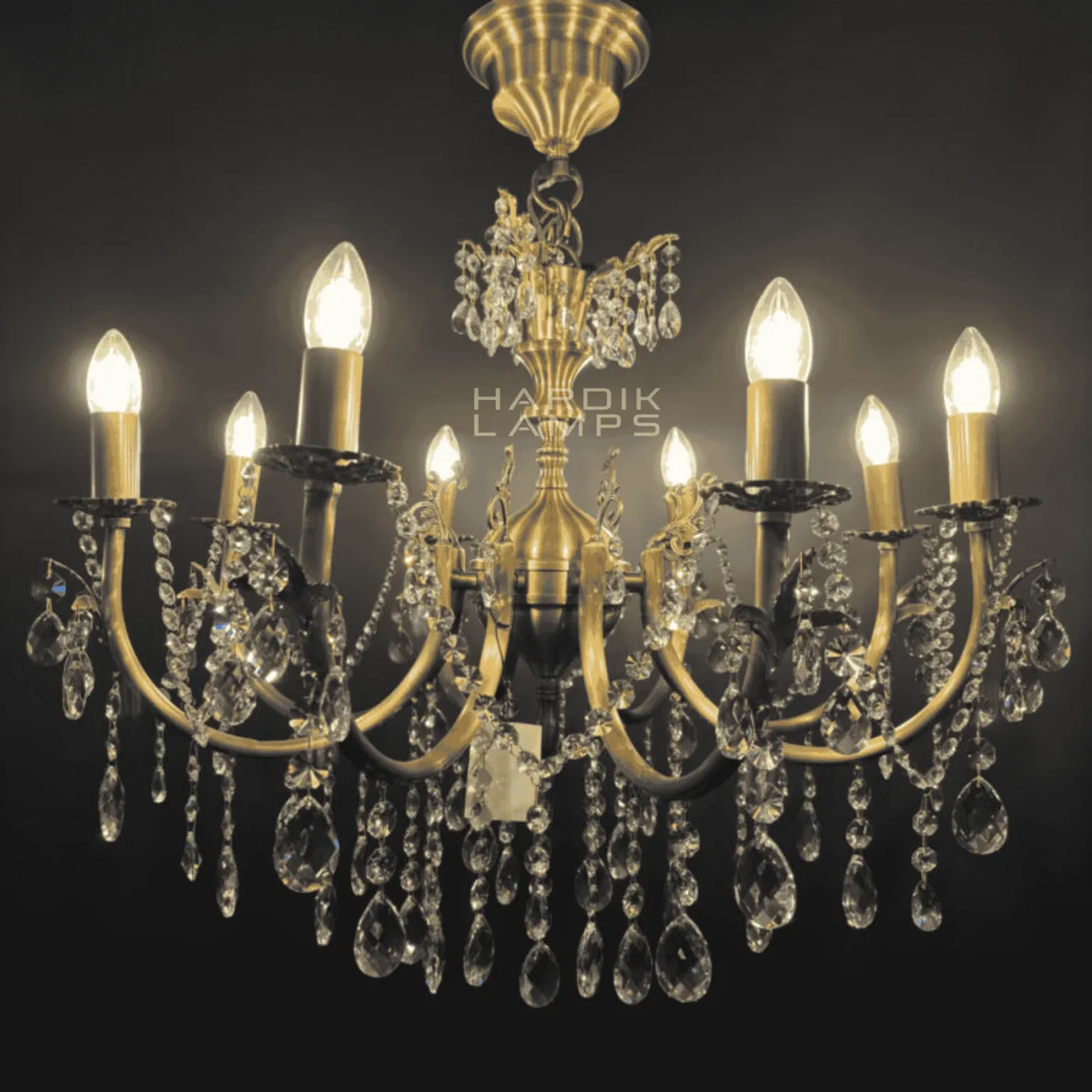 Golden Opulence Chandelier