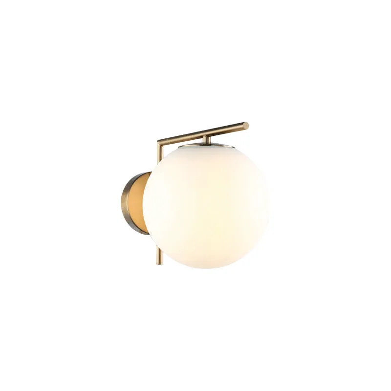 Golden Orb Classic Wall Light