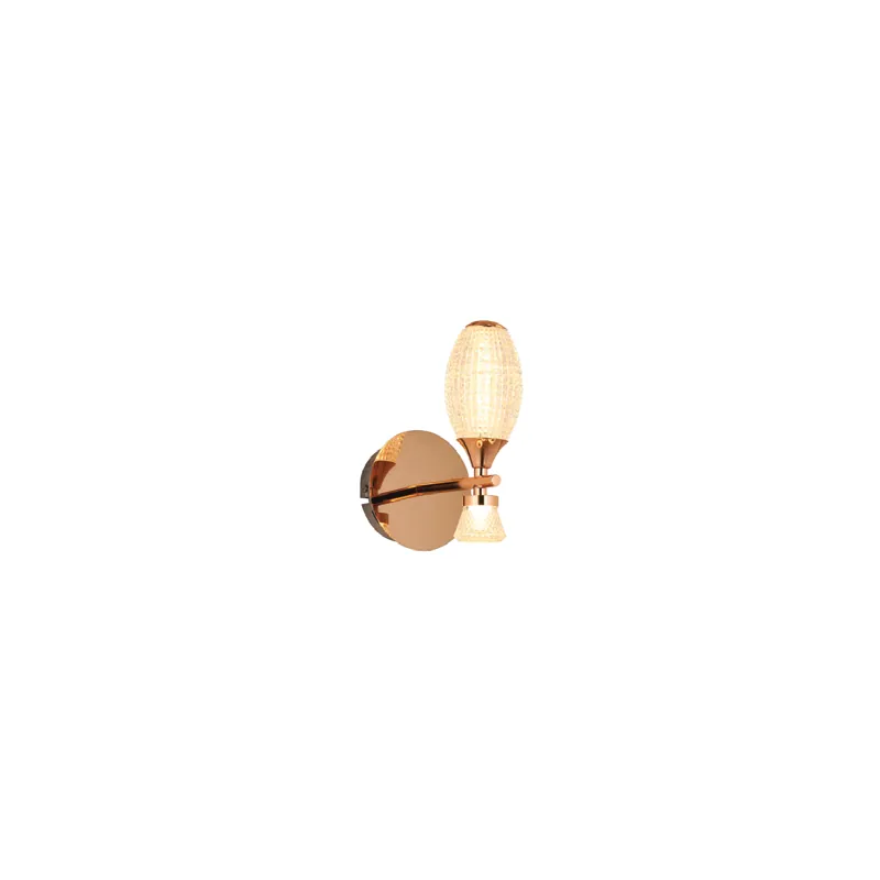 Golden Pulse Wall Light