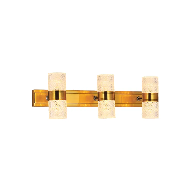 Golden Sparkle Trio 3-Color LED Mirror Light